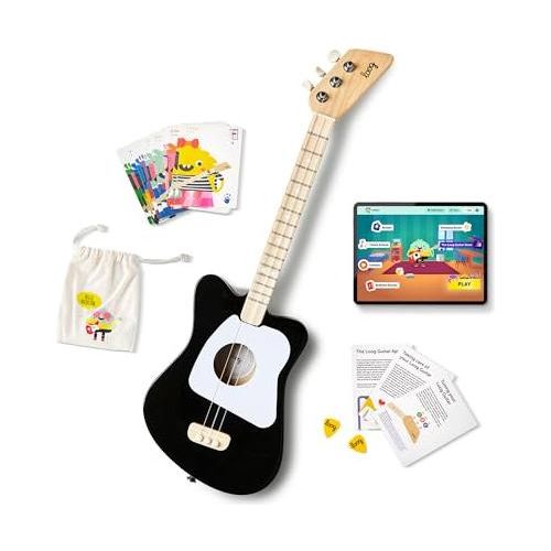 Loog Mini Acoustic Guitar 3-String Guitar