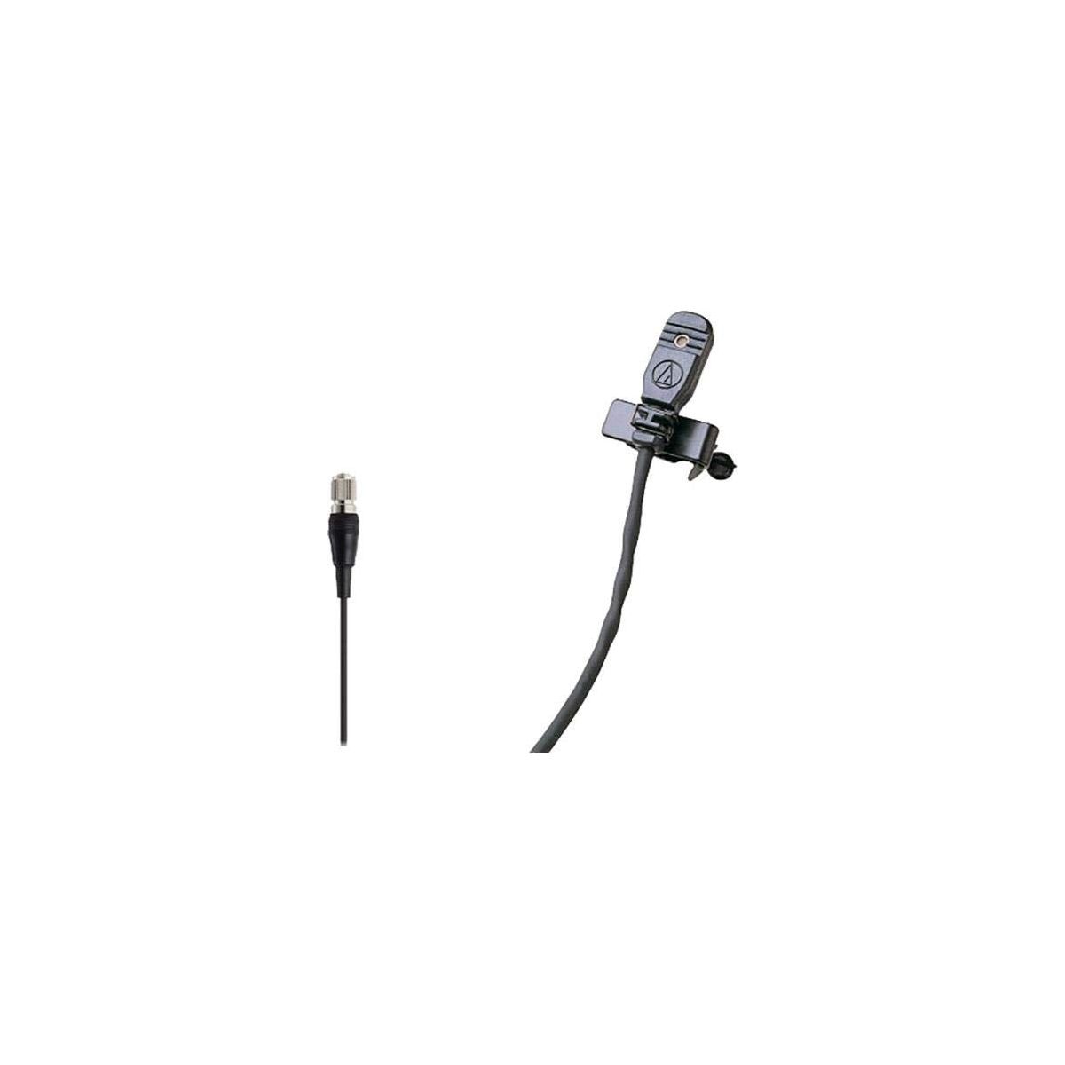 Audio-Technica Omnidirectional Condenser Mic Omnidirectional Lavalier Condenser Microphone (MT830CH)