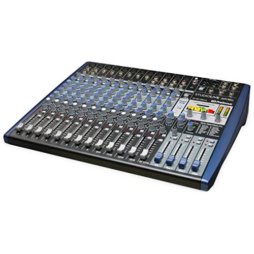 PreSonus StudioLive AR8c 8-Channel USB-C Hybrid Digital/Analog Performance Mixer, Unpowered