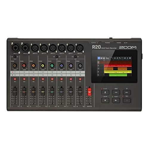 Zoom Digital Multitrack Recorder, Grey (R20)