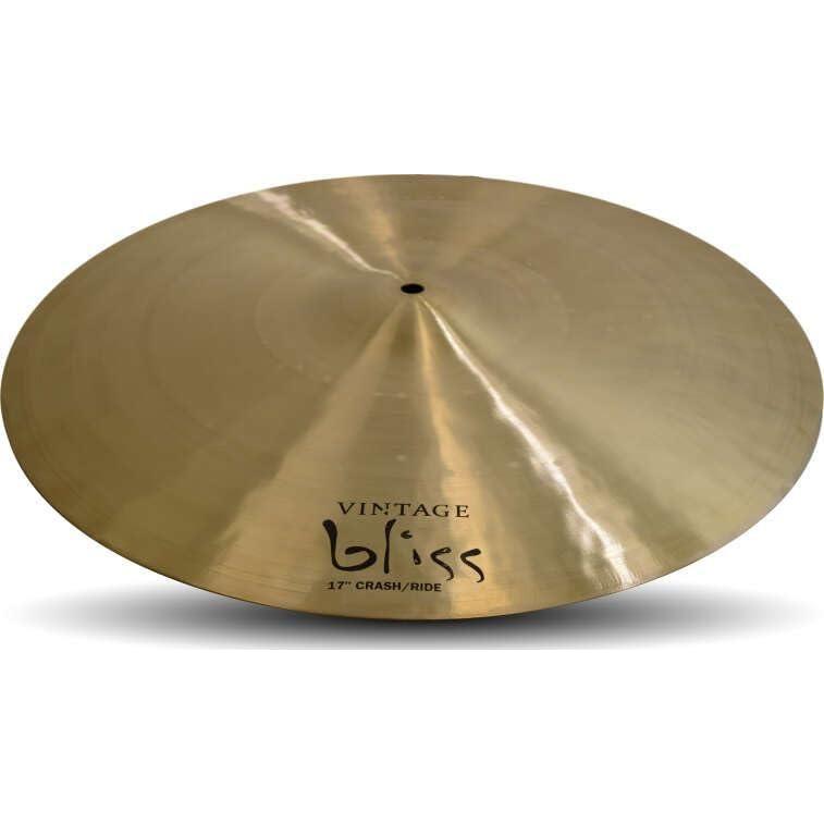 Dream Cymbals and Gongs VBCRRI17 Vintage Bliss Crash/Ride 17" Cymbal Bundle w/Liquid Audio Polishing Cloth