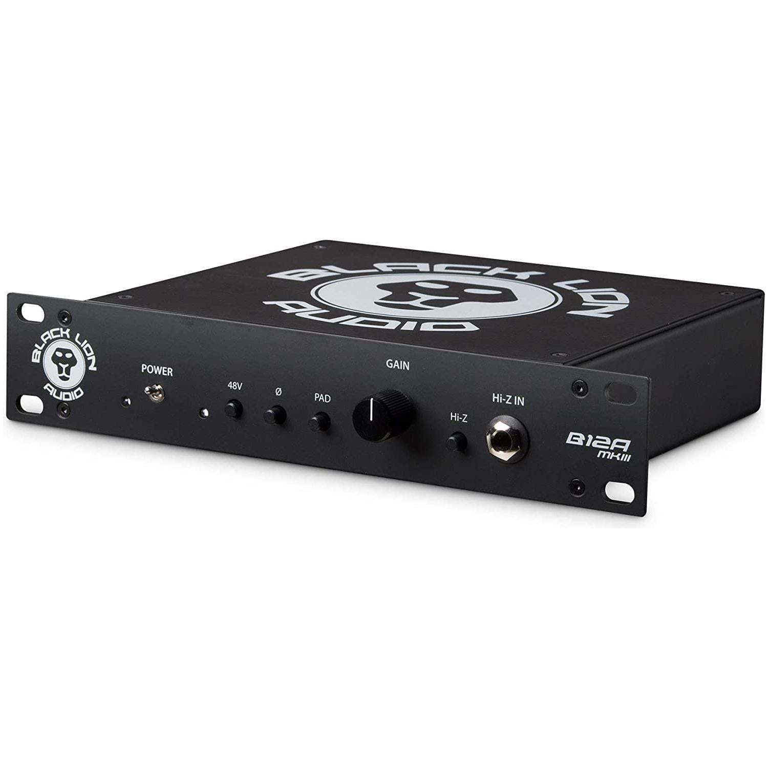 Black Lion Audio B12A MKIII Half-Rack American-Styled Preamp