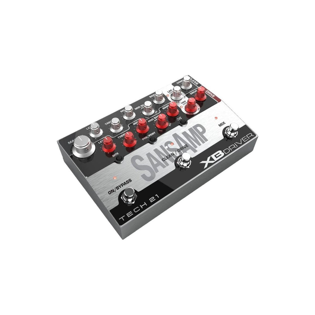 Tech 21 XBDR SansAmp XB Driver - Dual-Amp/Bi-Amp Bass Preamp