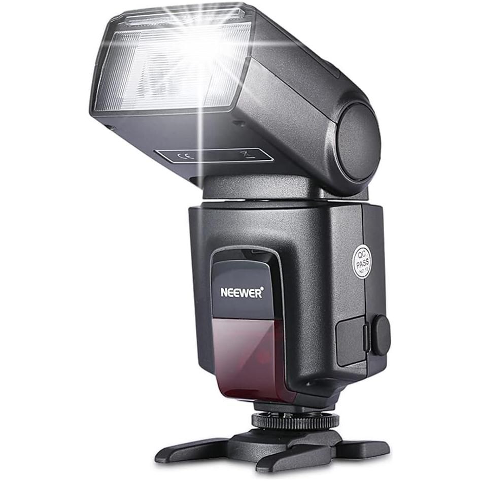 Neewer TT560 Flash Speedlite for Canon Sony Nikon Panasonic Olympus Pentax and Other DSLR Cameras, Digital Camera Speedlight with Standard Hot Shoe