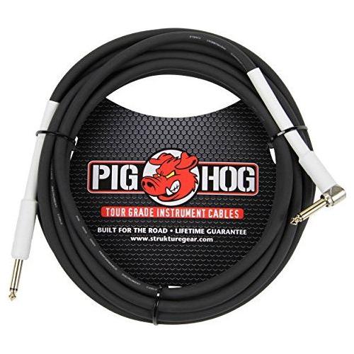 Pig Hog PH6 High Performance 8mm 1/4" Guitar Instrument Cable, 6 Feet