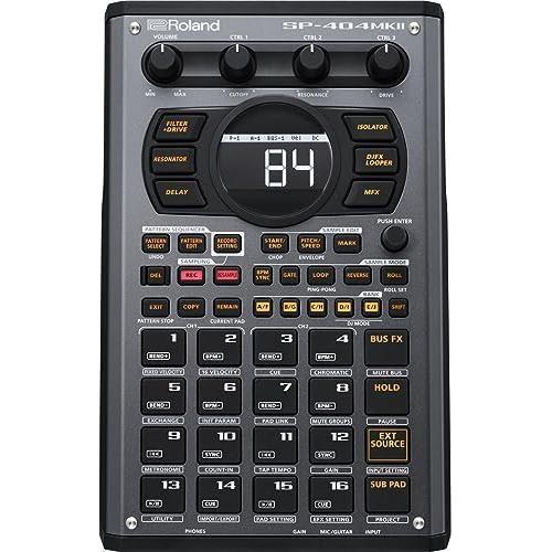 Roland SP-404MKII Creative Sampler and Effector with 16GB Internal Storage, 32-Voice Polyphony and 160 Samples Per Project (SP-404MK2)