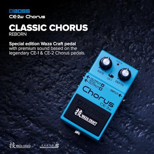 BOSS WAZA Craft Chorus Guitar Pedal (CE-2W)