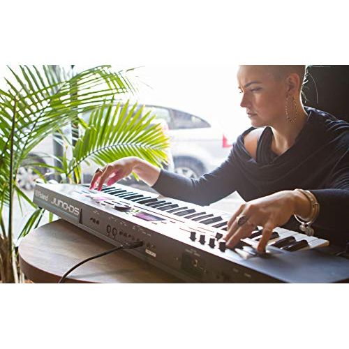 Roland JUNO-DS 61-Key Lightweight Synth-Action Keyboard with Pro Sounds