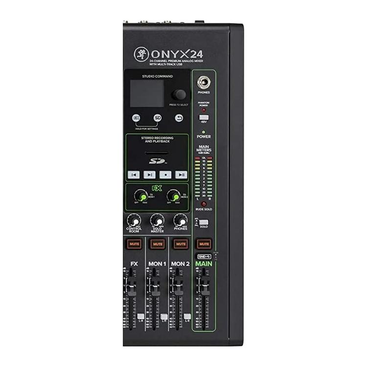 Mackie Onyx Channel Premium Analog Mixer with Multi-Track USB