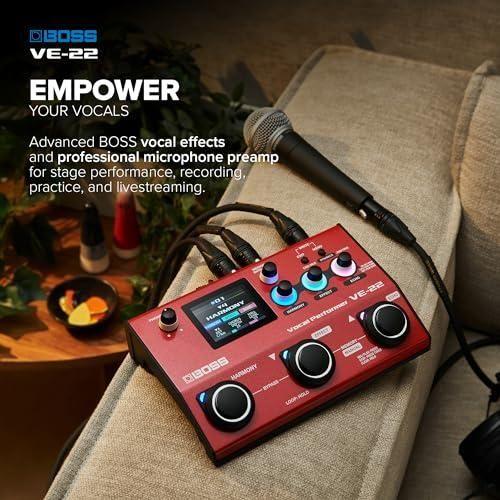 Boss VE-22 Vocal Effects and Looper Pedal