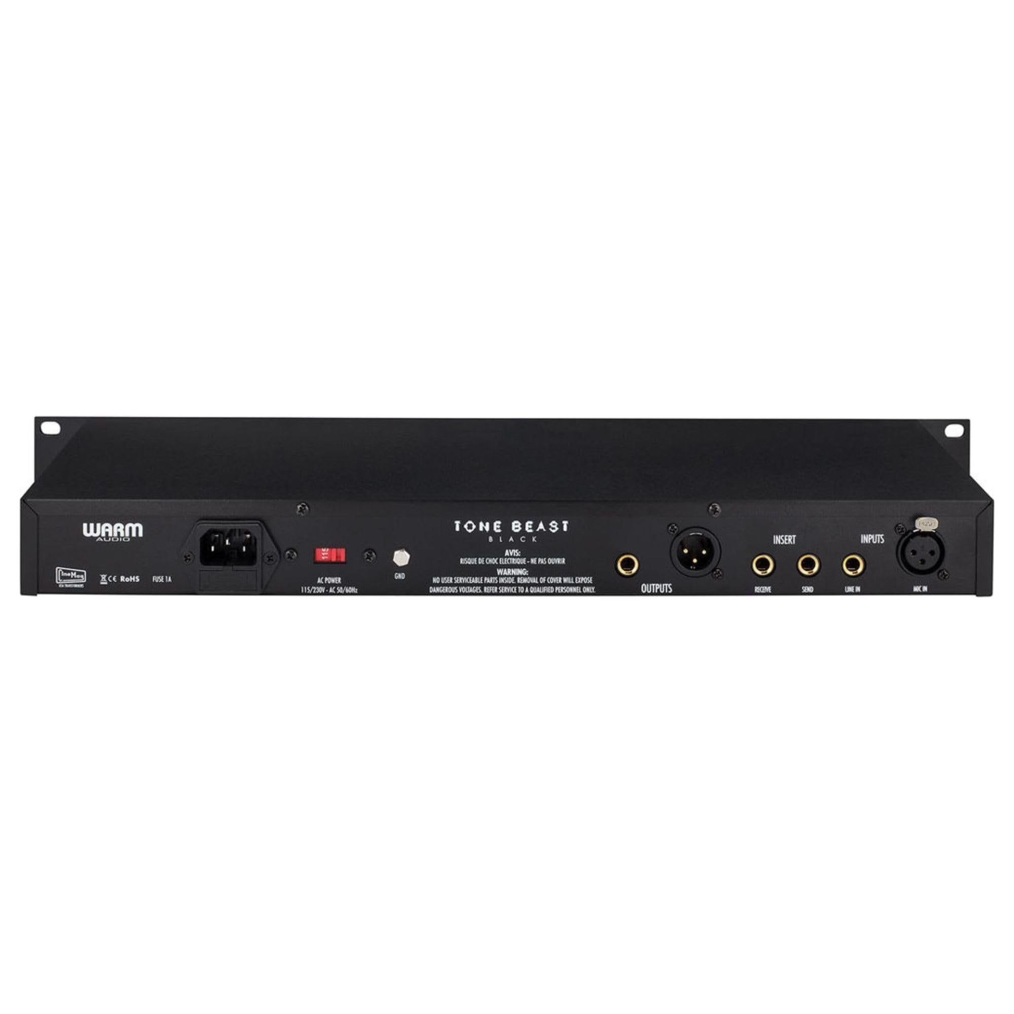 Warm Audio TB12-B Tone Beast Tone Shaping Microphone Preamp Black