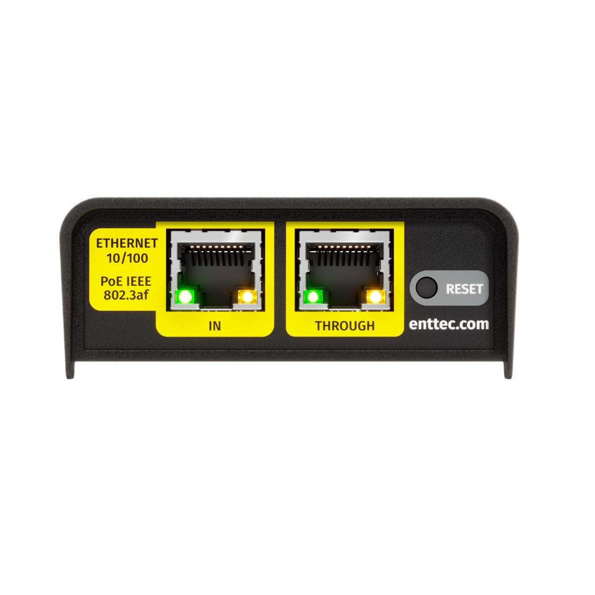 ENTTEC DIN Ethergate Mk2 POE 71031 2 Universe Bi-Directional Ethernet to Dual DMX RDM Converter, DMX500K Compatible