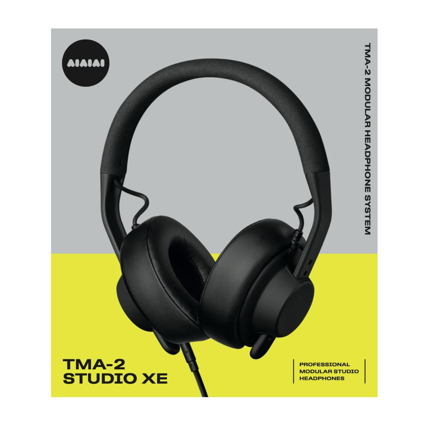 AIAIAI TMA-2 Studio XE Ultra Light Weight Professional Studio Headphones, Black