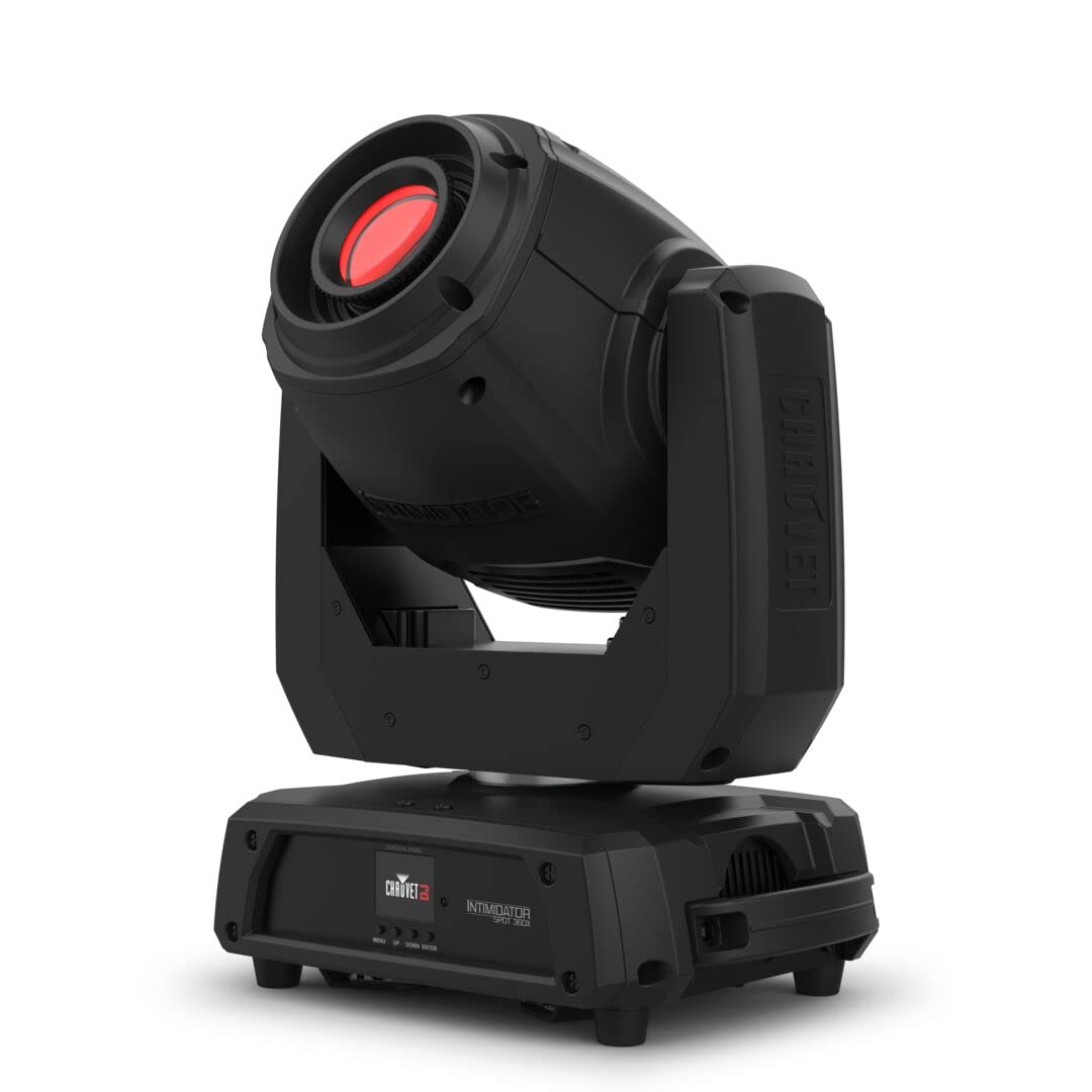 Intimidator Spot 360X Compact Moving Head Designed for Mobile Events, Black