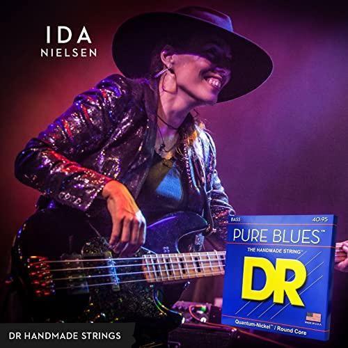 DR Strings Pure Blues Victor Wooten Signature 40-95 Bass Guitar Strings (PBVW-40)