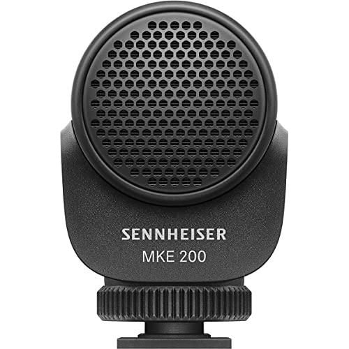 Sennheiser Pro Audio MKE 200 condenser microphone for cameras and mobile devices