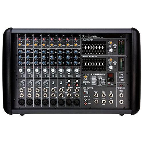 Mackie PPM1008 8-Channel, 1600-Watt Powered Desktop Mixer with Effects