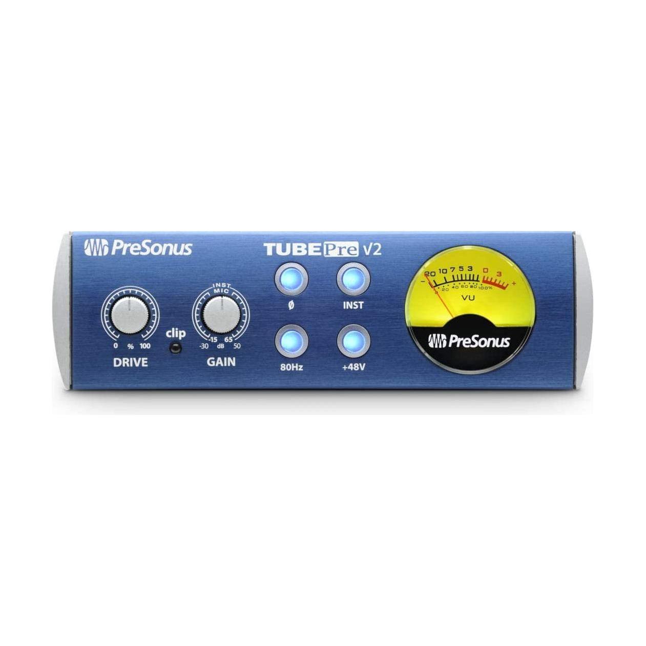 Presonus TubePre v2 Tube Preamplifier DI Box