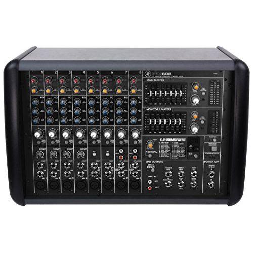 Mackie PPM1008 8-Channel, 1600-Watt Powered Desktop Mixer with Effects