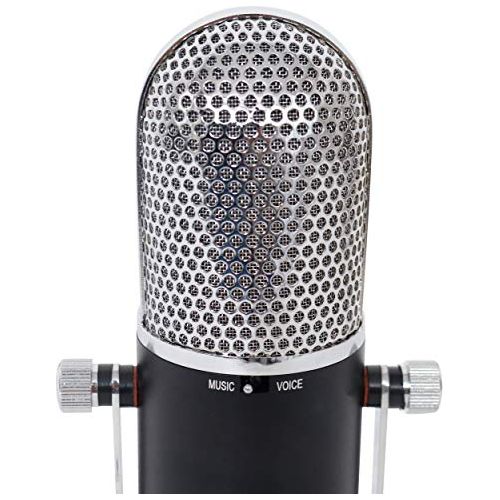 HEiL sound PR77DBK Award Winning Dynamic Microphone - Podcast Microphone, Streaming Microphone, and Recording Microphone