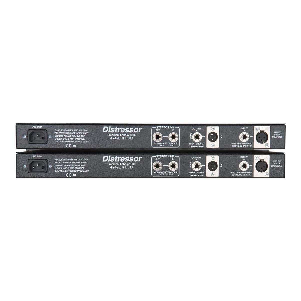 Empirical Labs EL8-XS Distressor with British Mode and Image Link - Stereo Pair