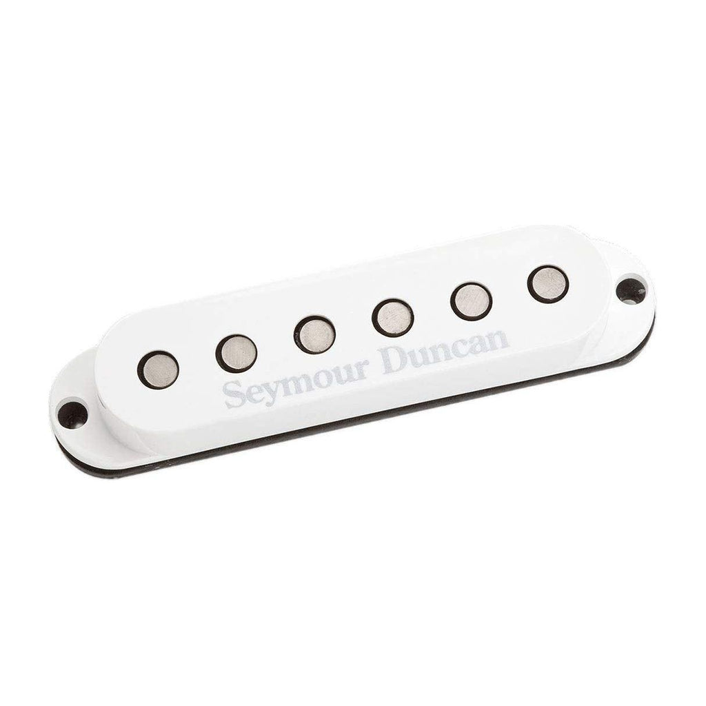 Seymour Duncan 11202-08-RwRp SSL-6 Custom Flat Strat Pickup RWRP, White Cover