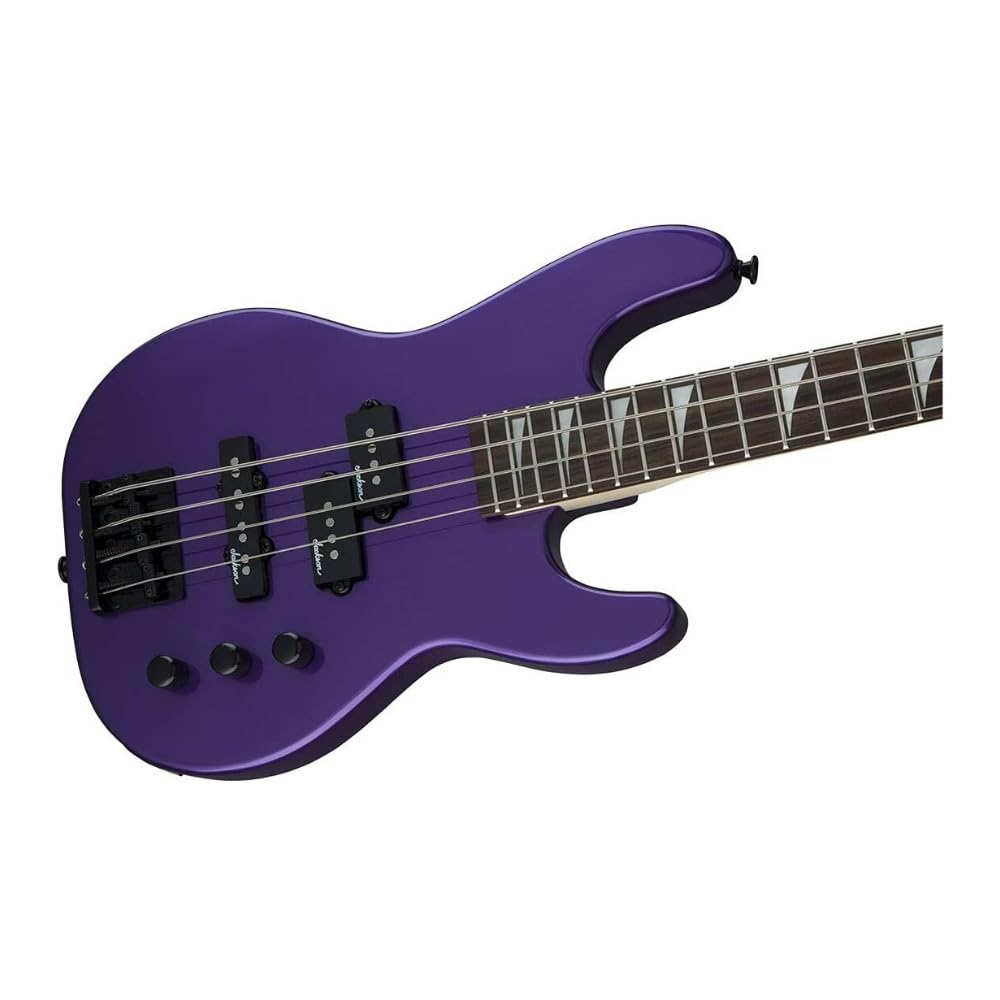 Jackson JS Series Concert Bass Minion JS1X, Amaranth Fingerboard, Pavo Purple