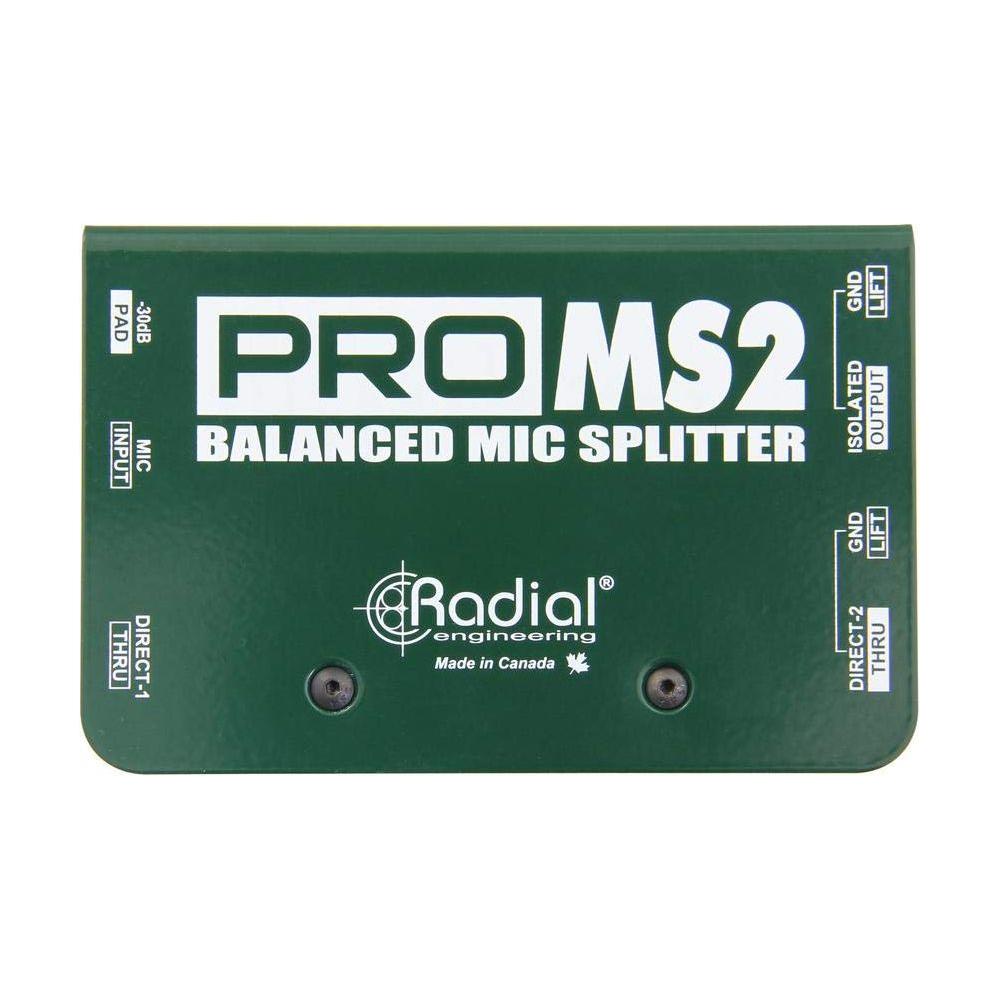 Radial ProMS2 Passive Microphone Splitter