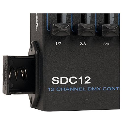 ADJ Products SDC12, 12 Channel Basic DMX Controller, Easily Fade and Dim Multiple Lights