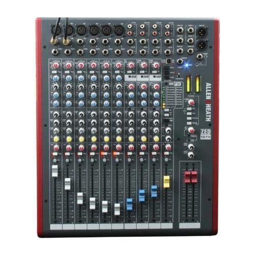 Allen & Heath ZED-12FX 12-Channel Mixer with USB Interface and Onboard EFX