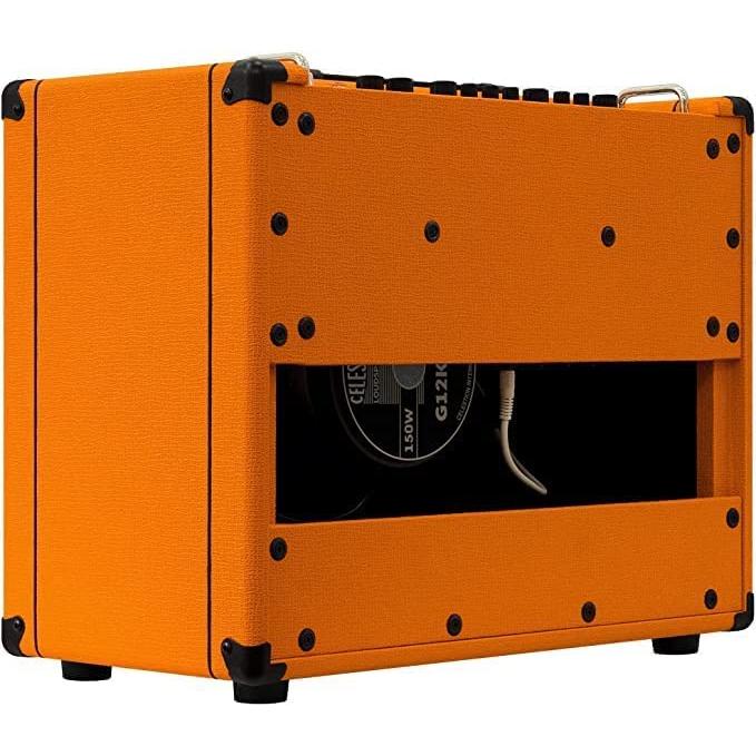 Orange Super Crush 100W Cab Amplifier Combo Bundle w/Orange FS1 Footswitch, Pig Hog 10' Instrument Cable, Power Cable & Liquid Audio Polishing Cloth