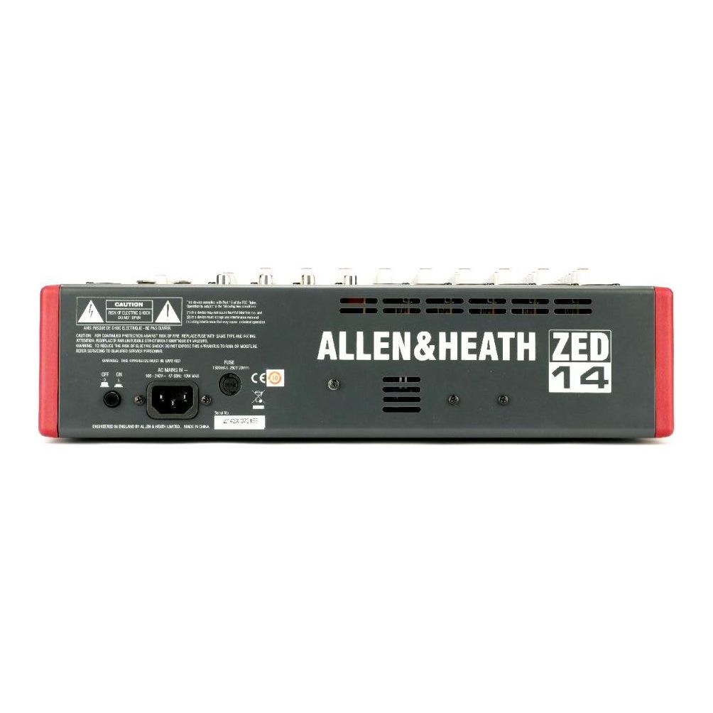 Allen & Heath ZED-22FX Multipurpose 22-Channel Mixer with FX for Live Sound and Recording