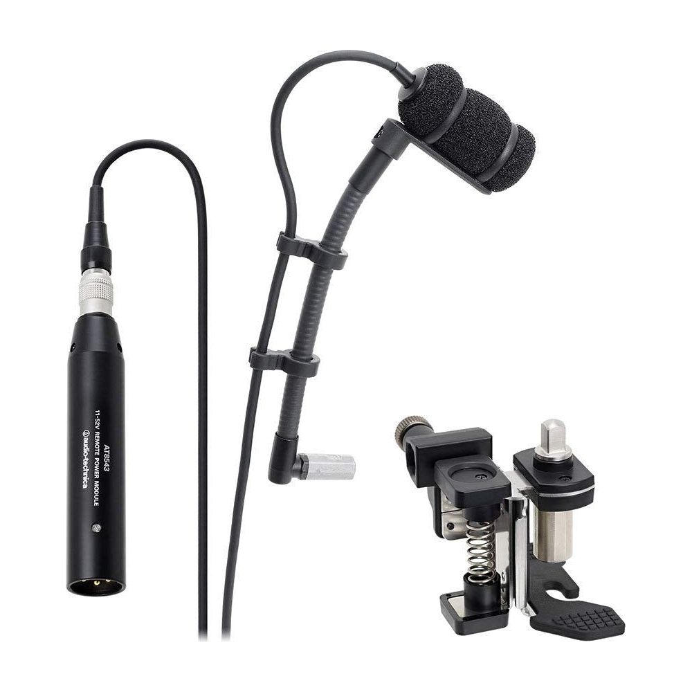 Audio-Technica Cardioid Condenser Microphone Cardioid Condenser Instrument Microphone (ATM350D)