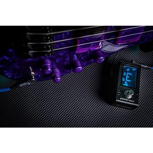 Peterson StroboStomp Mini | Guitar and Bass Pedal Strobe Tuner | Mini Version