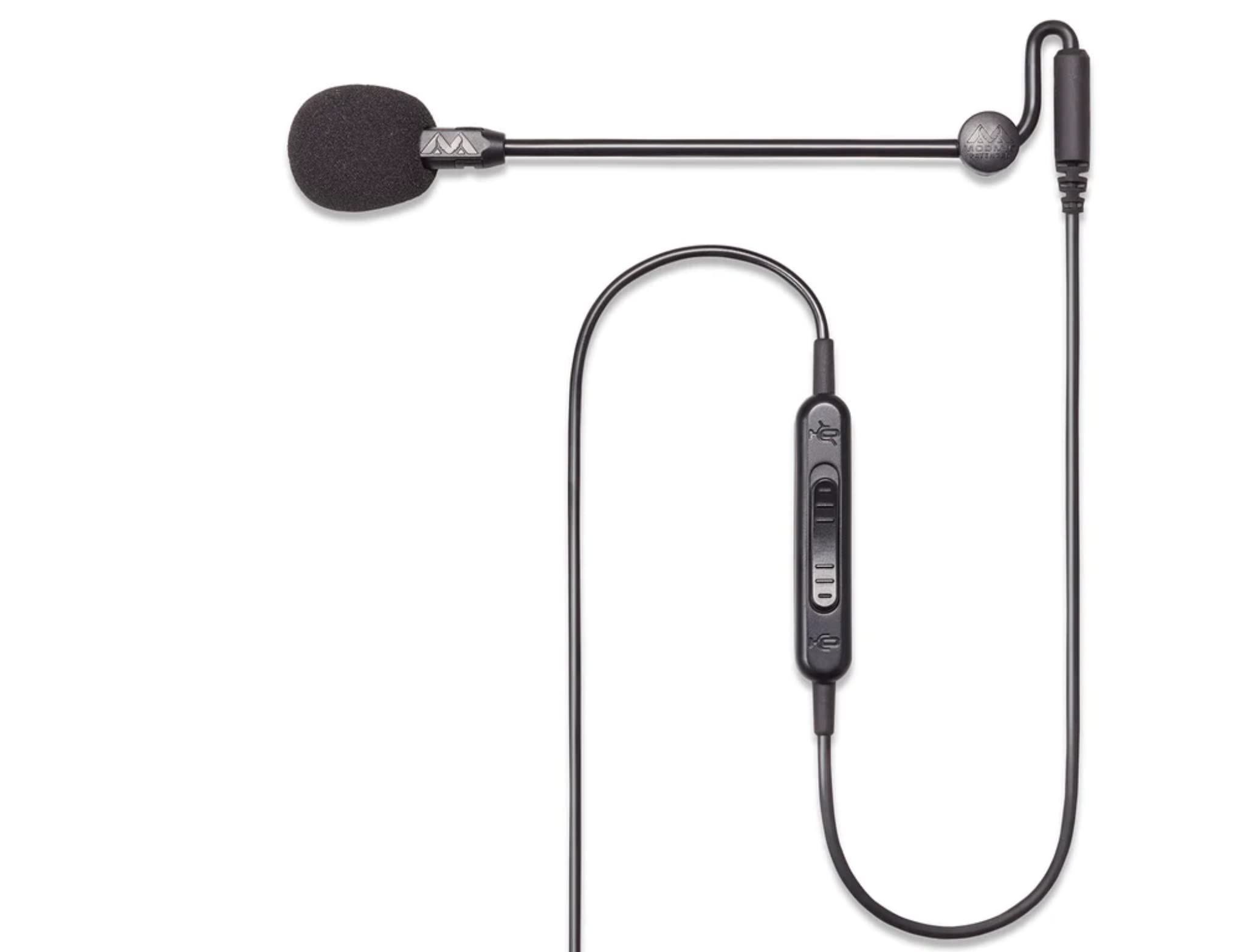 Antlion Audio ModMic Uni Attachable Noise-Cancelling Microphone with Mute Switch, Compatible with Mac, Windows PC, PlayStation 4, Xbox One and More