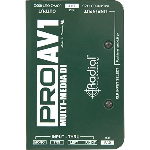 Radial Engineering R8001112 Pro AV1 Direct Box