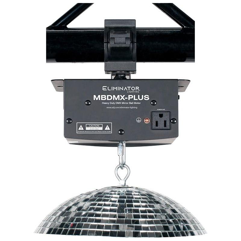 Eliminator lighting Mirror Ball Motor, Black (MBDMX-Plus)