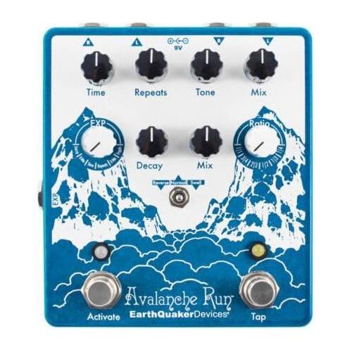 EarthQuaker Devices Avalanche Run V2 Delay and Reverb Pedal