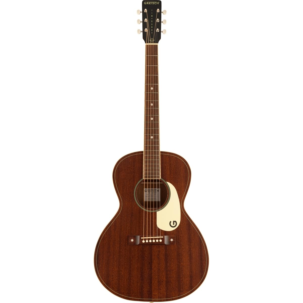 Gretsch Jim Dandy Concert 6-String Right-Handed Acoustic Guitar with X-Braced Body and Walnut Fingerboard (Frontier Stain)