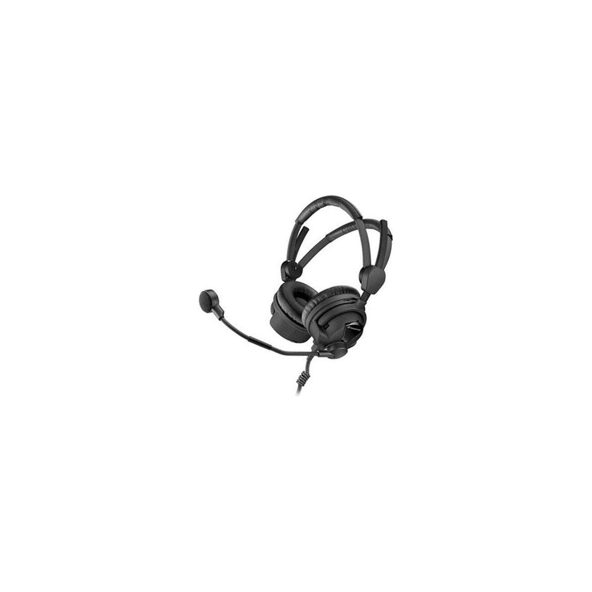 Sennheiser HMD 26-II-100-8 Broadcast Headset, 100 Ohm Impedance, 40 to 16.000Hz Frequency Response, ActiveGard, Dynamic Microphone