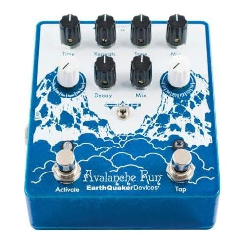 EarthQuaker Devices Avalanche Run V2 Delay and Reverb Pedal