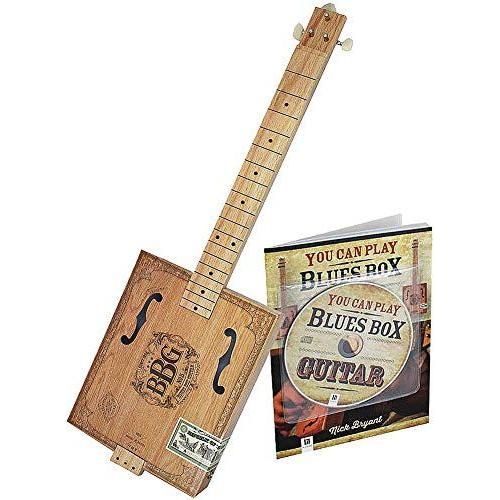 Hinkler 3 String Electric Blues Box Slide Guitar Kit (EBB)