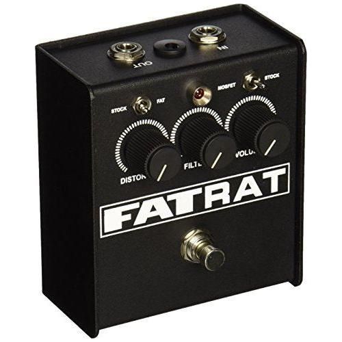 Pro Co Sound FATRAT Distortion Pedal with Selectable MOSFET Clipping and Thick Boost Distortion