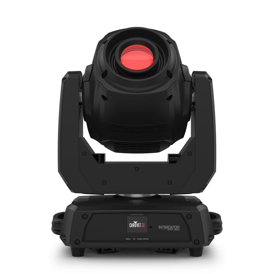 Intimidator Spot 360X Compact Moving Head Designed for Mobile Events, Black