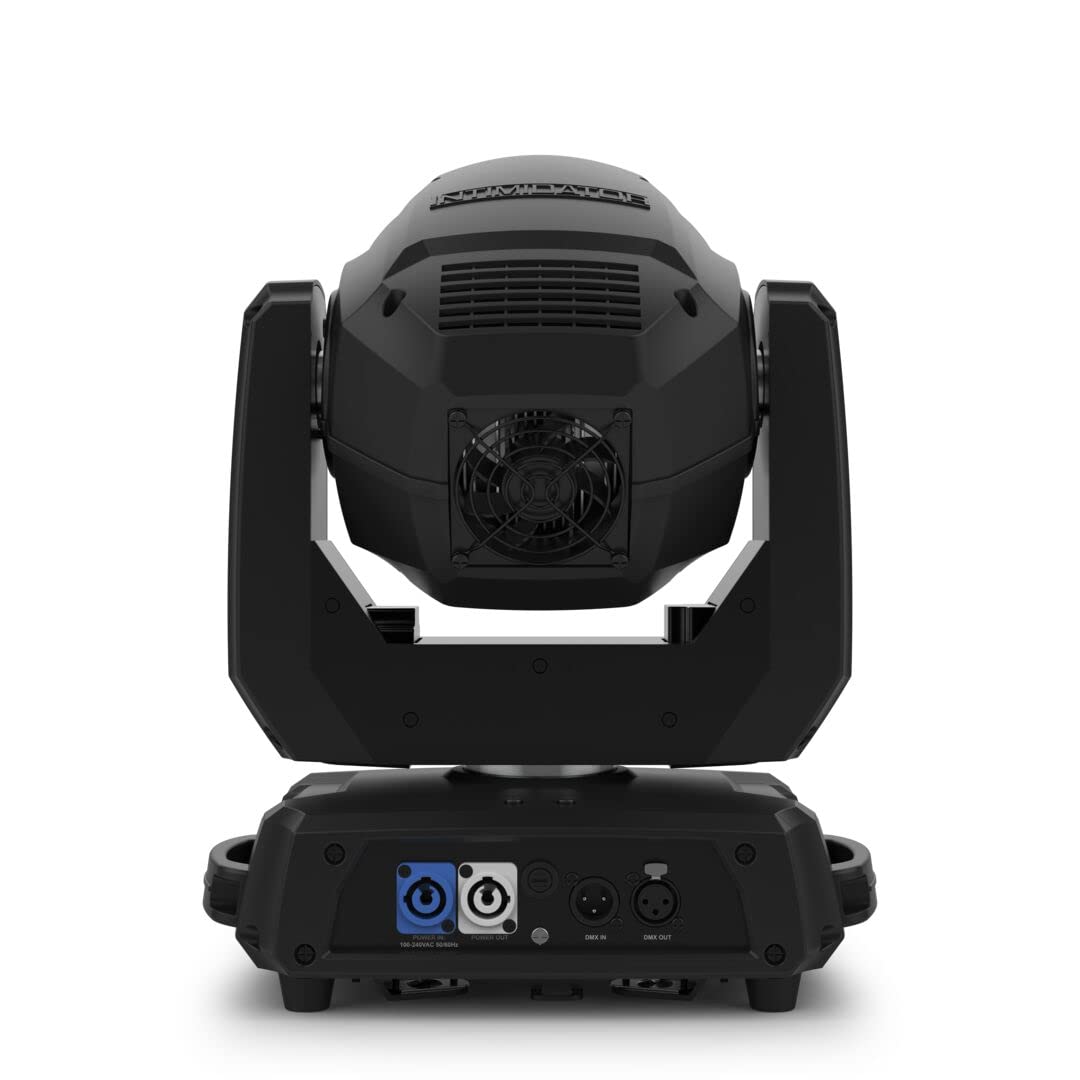 Intimidator Spot 360X Compact Moving Head Designed for Mobile Events, Black