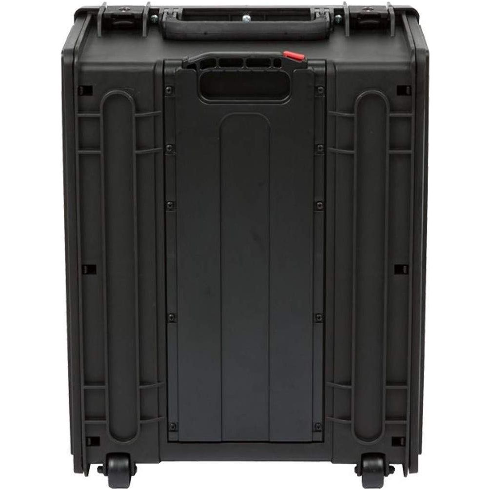 SKB Injection Molded 4U ISeries Studio Flyer Rack Case with Handle and Wheels