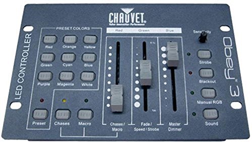 CHAUVET DJ Obey 3 Compact DMX Controller for LED DJ Light Fixtures