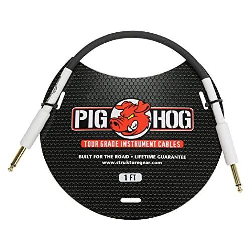 Pig Hog PH6 High Performance 8mm 1/4" Guitar Instrument Cable, 6 Feet