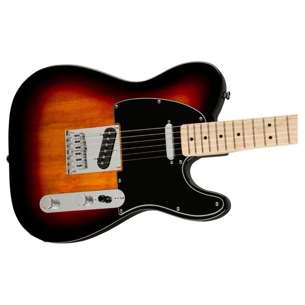 Squier® Affinity Series® Telecaster, Maple Fingerboard, 3-Color Sunburst Bundle w/Fender Picks & Liquid Audio Polishing Cloth