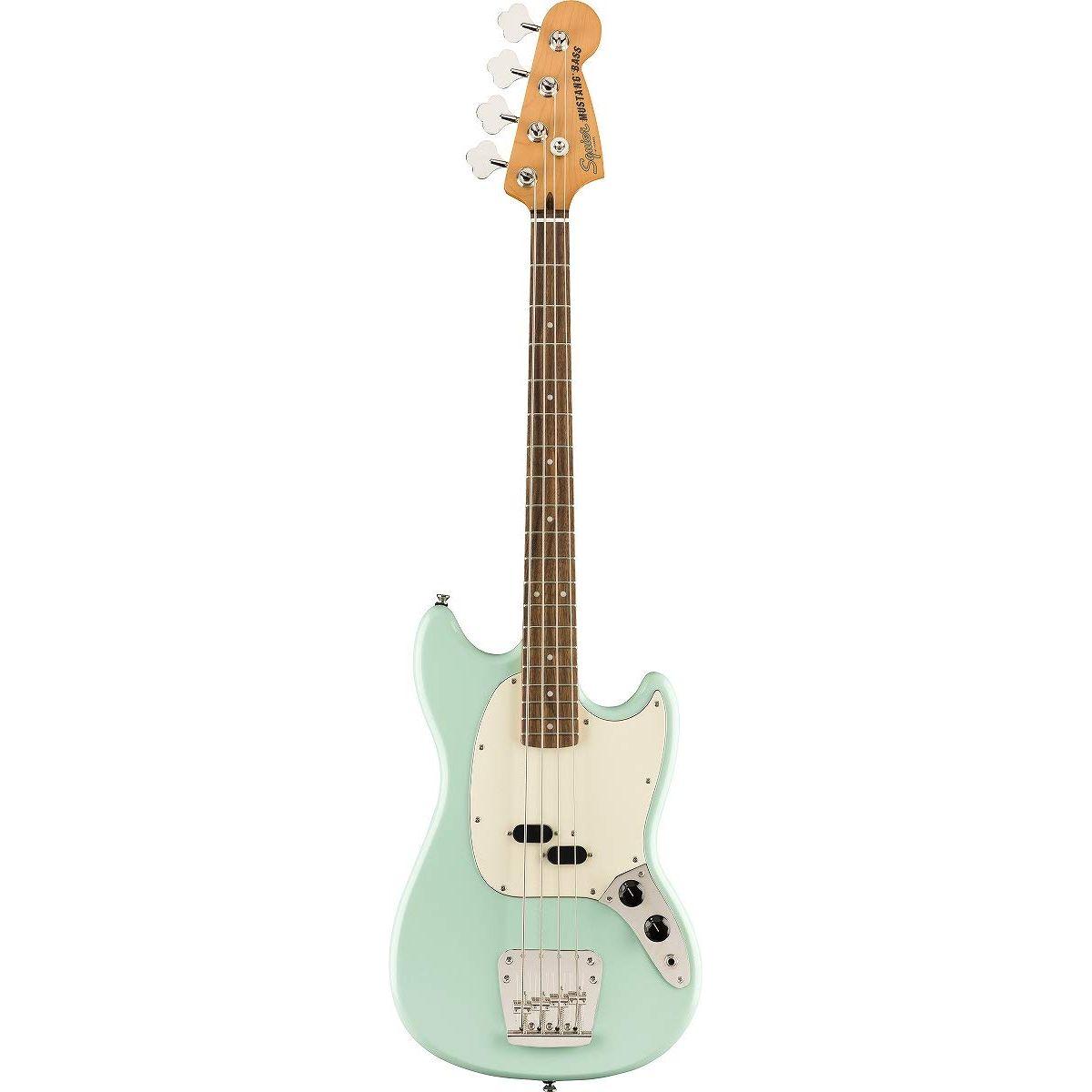 Squier Classic Vibe 50s Mustang Bass, Surf Green, Laurel Fingerboard